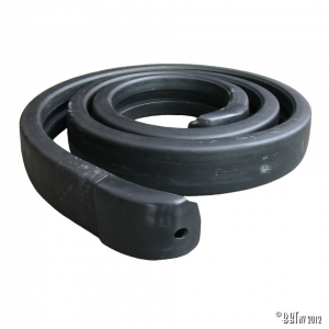 Front bumper impact strip