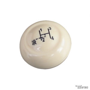 Shift knob, ivory