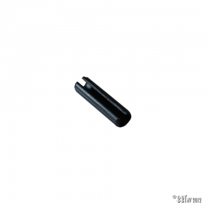 Dowel pin for emergency brake grip