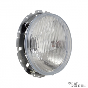 Headlight unit H4 Hella, e-marked