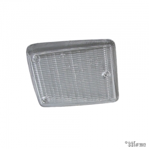 Turn signal lense right white