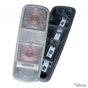 Tail light, white, economy, each