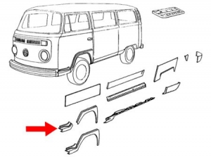 Door step box, right