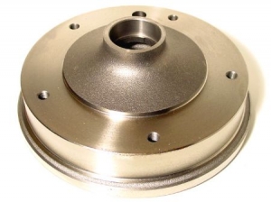 Brake drum, front, 5 lug