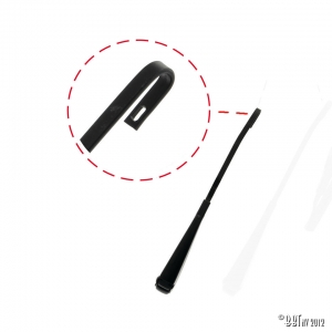 Wiper arm, black, each, right