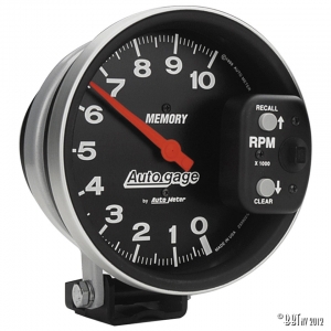 R e v o l u t i o n   c o u n t e r   A u t o m e t e r   ' A u t o   G a g e '   1 0 . 0 0 0   R p m   m e m o r y   Ø   5    ( 1 2 5   m m )