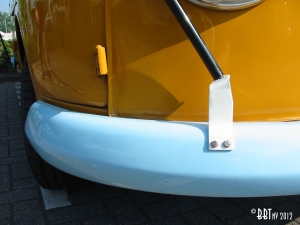 Bracket on bumper for Westy tent #6500 With right loading doors