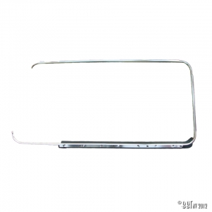 Outside window scraper, chrome + rubber, left, each German quality