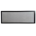 Westfalia louvre window slidingdoor complete, black knob left